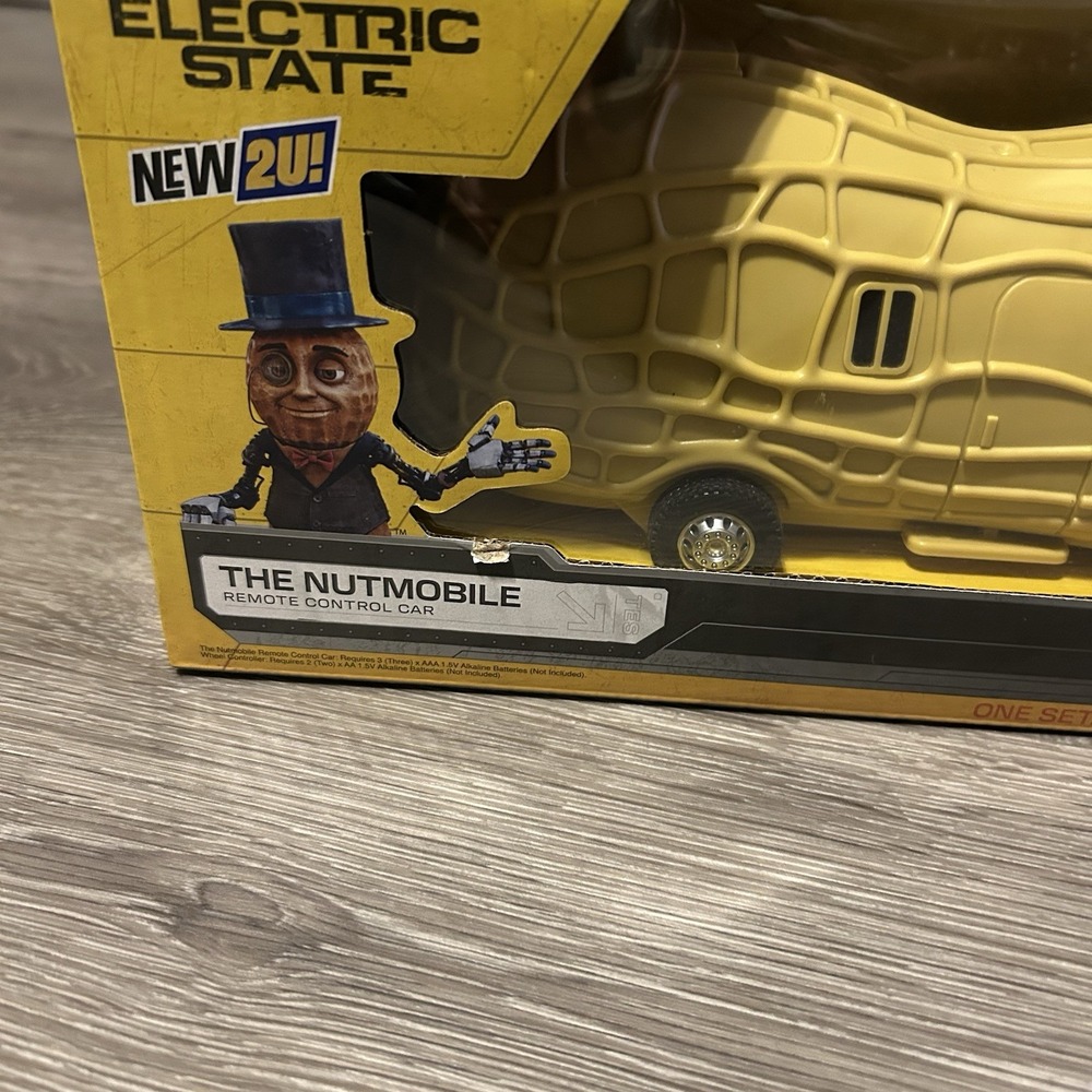 PLANTERS PEANUTS "THE NUTMOBILE" THE ELECTRIC STATE REMOTE CONTROL CAR (New) - Picture 3 of 10